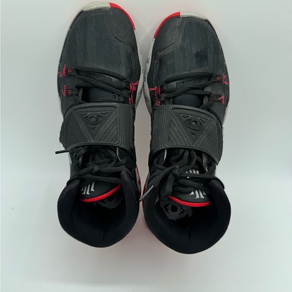 Nike Men's Black and Red Athletic Shoes size 8 - Picture 6 of 10